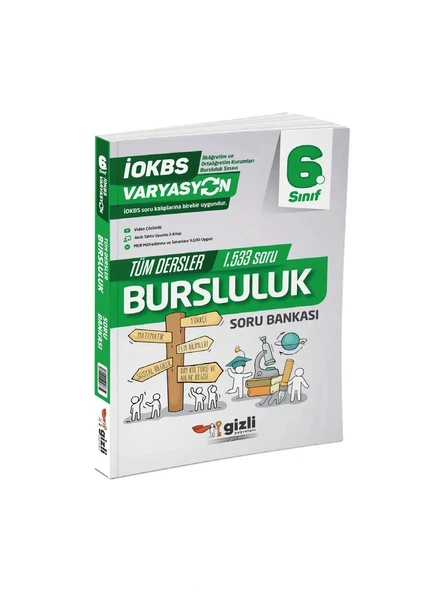 6. Sınıf İOKBS Varyasyon Tüm Dersler Bursluluk Soru Bankası Gizli Yayınları