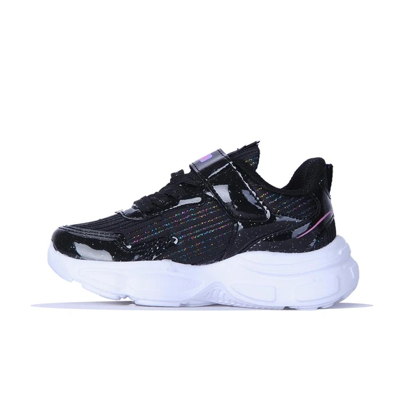 Mp 251-3450 Siyah Işıklı Kız Çocuk Spor Ayakkabı - 2