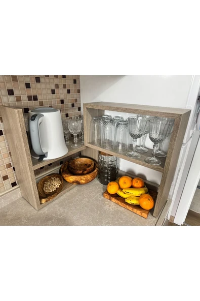 çok amaçlı ev ofis banyo kitaplık düzenleyici 1.sınıf mdf lam ayarlanabilir özellik çok amaçlı - 6