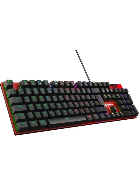 GameBooster GB-G44 RADIANCE Rainbow Aydınlatmalı 105 Mekanik Red Switch Oyuncu Klavyesi - 2