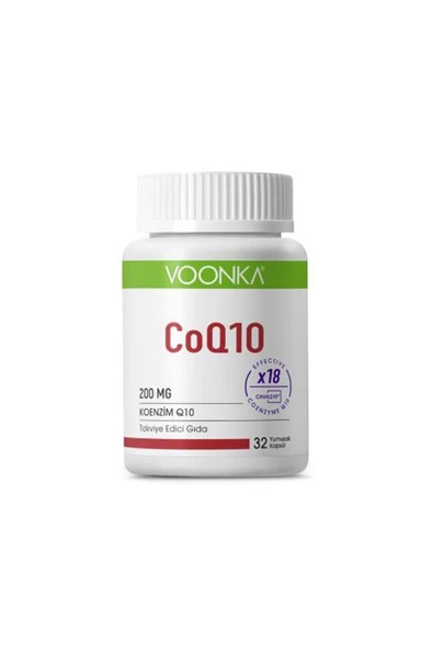 Co-Q10 200 mg 32 Yumuşak Kapsül