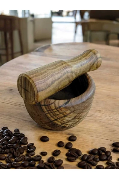 Sakız Ağacı El Yapımı Havan Öğütücü 12*12cm - 4