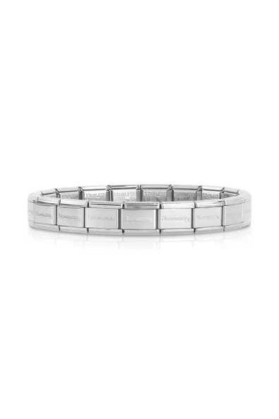 Paslanmaz Çelik Unisex Nomi İtalyan Charm Bileklik 316L - 2