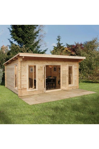 Berzz Buğlem Ahşap Bağ Bahçe Bungalov Ev Bahçe Oda Depo Ardiye Ahşap Ev ürün görseli