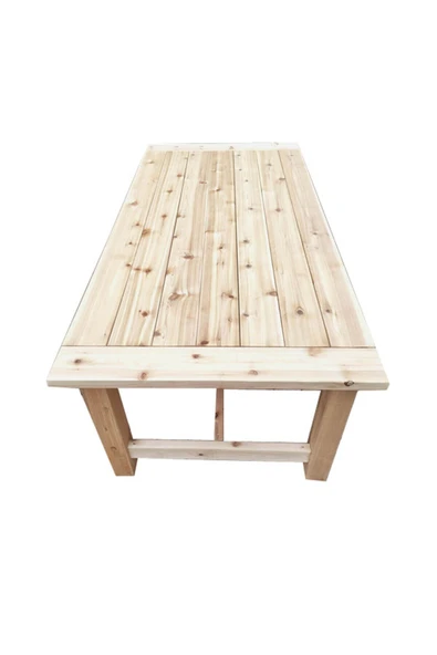 Kütükhouse Masif Ahşap Yemek Masa 170X92 - 3
