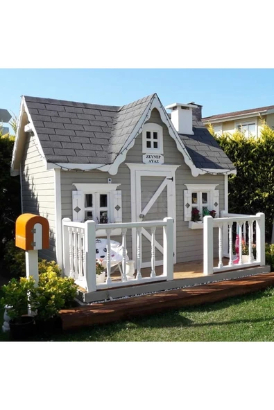 SAV AHŞAP Bahçe Oyun Evi - 02 ürün görseli