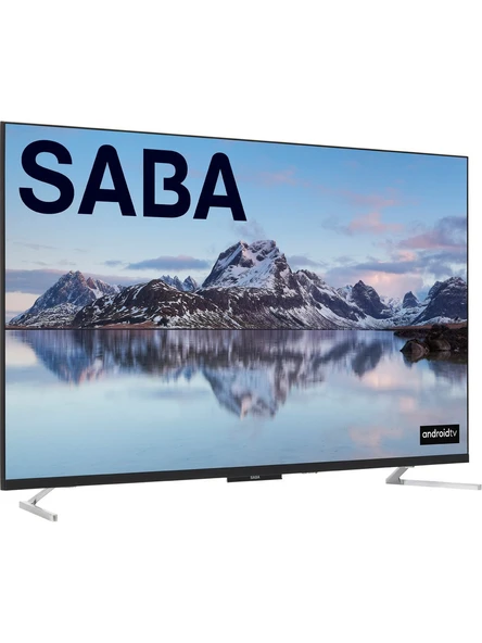 Saba SB50F351 50" 127 Ekran Uydu Alıcılı 4K Ultra HD Smart LED TV - 5
