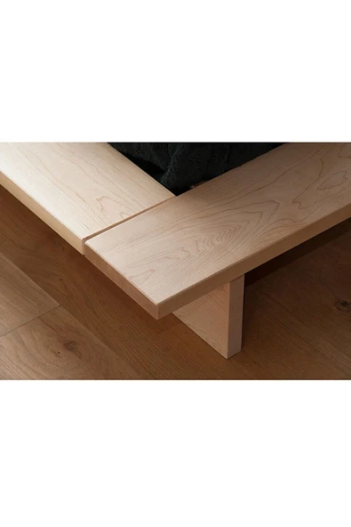 No One Est 2020 Wooden Masif Ahşap Oregon Karyola - 2