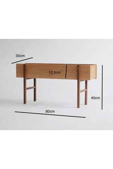One Design Ahşap Çiçeklik, Balkon İçin Çiçeklik Ahşap Kutu - Resim 4