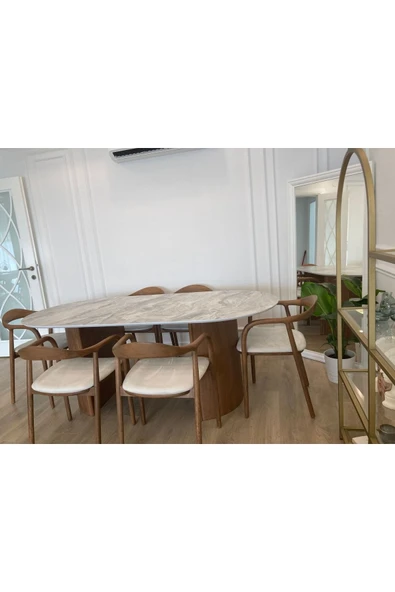 modelsa design Original Ahşap Yemek Sandalyesi - 5