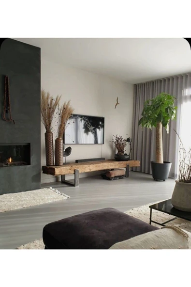 NUR AHŞAP Doğal Ahşap Tv Ünitesi ürün görseli