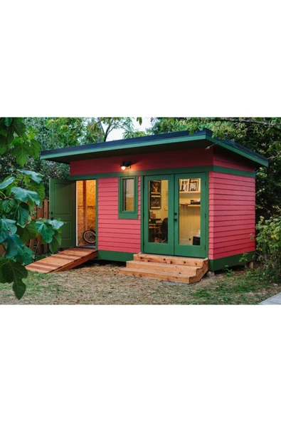 Berzz Buğlem Ahşap Bağ Bahçe Bungalov Ev Bahçe Oda Depo Ardiye Ahşap Ev ürün görseli