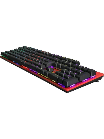 GameBooster GB-G44 RADIANCE Rainbow Aydınlatmalı 105 Mekanik Red Switch Oyuncu Klavyesi - 3