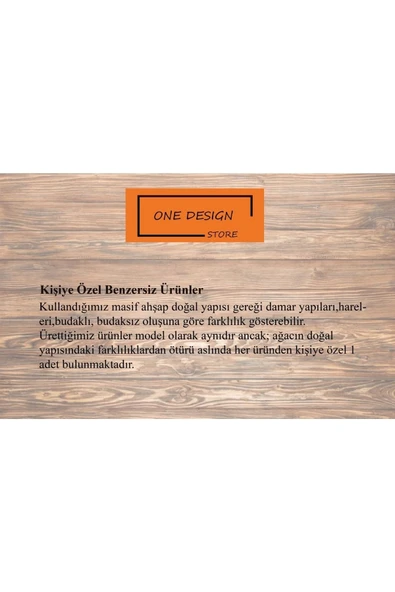 One Design Ahşap Karyola Masif Ağaç Karyola Çitf Kişilik Ahşap Karyola - 2