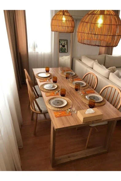 Moldhome Ahşap Yemek Masası