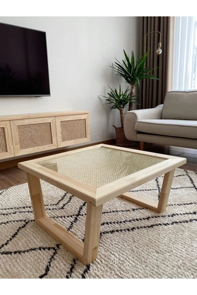 No One Est 2020 Ahşap Gemisi Hazeran Orta Sehpa ürün görseli