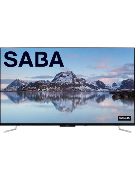 Saba SB50F351 50" 127 Ekran Uydu Alıcılı 4K Ultra HD Smart LED TV