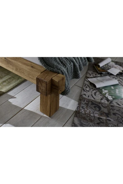 Viesse Home Masif Ahşap Karyola Yatak - 3