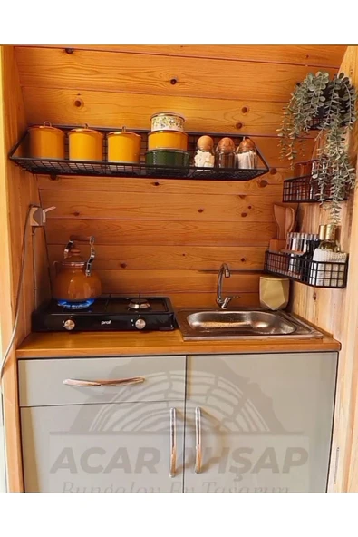 Acarwood Bungalov Ahşap Ev - Resim 7