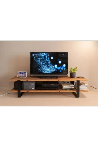 BRK Design Doğal Ahşap Tv Ünitesi Brk909 - 2
