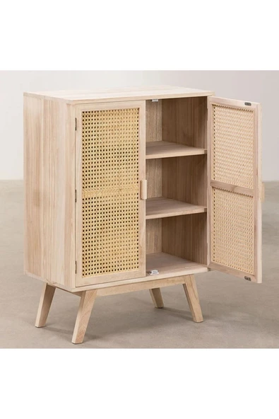 Gahoo Mobilya Ahşap Hazeran Detaylı Konsol Dolap - 2