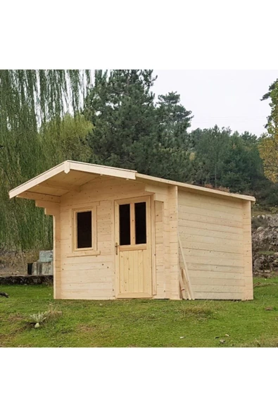 Tekzen Bungalov Ahşap Bağ Evi 12 M2