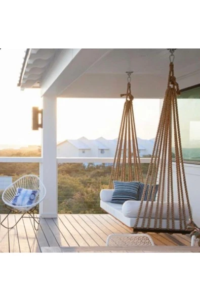 Kavasoğlu Kvs Ahşap- Ahşap Salıncak Halatlı - 2