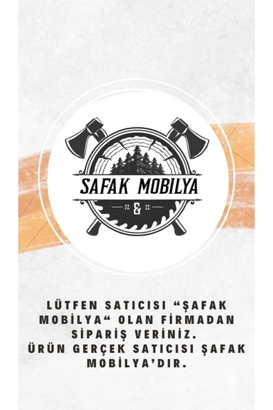 Şafakmobilya Ahşap Vintage Model Masif Bar Dolabı - Resim 3