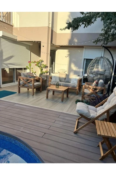 ODUNS Nora Bahçe Balkon Teras Oturma Grubu