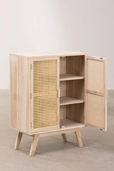 Şafakmobilya Ahşap Hazeran Kapak Detaylı Konsol Dolap - 2