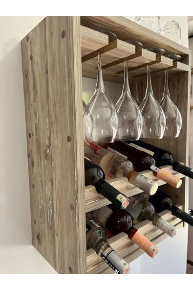 Montemo -Şaraplık-Bar Dolabı-İçecek Standı-İçki Dolabı - 2
