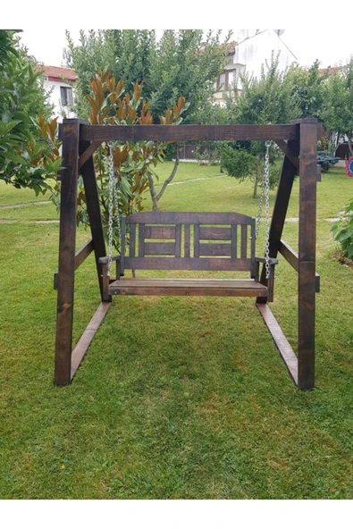 137 Atölye Ahşap Salıncak - 2