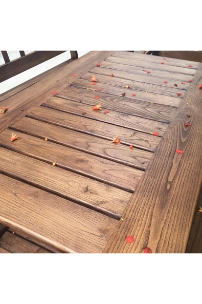 Zs Konsept Ahşap Bahçe Balkon Veranda Çardak Sedir Oturma Takımı - 4