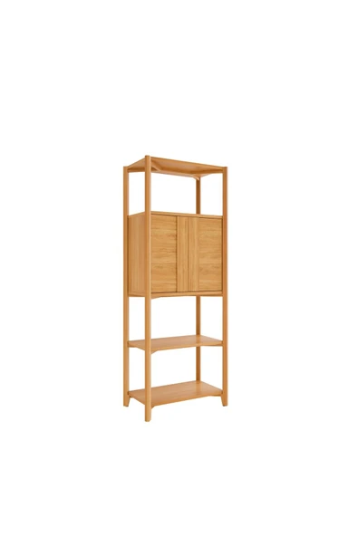 Viarthomedesign Miracle Ahşap Kitaplık Bar Dolabı - Resim 2