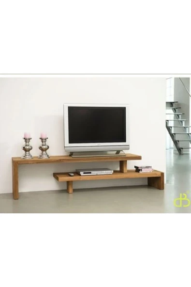 PNFDESİGN Ahşap Tv Ünitesi Doğal Ahşap Yaşam Ünitesi ürün görseli