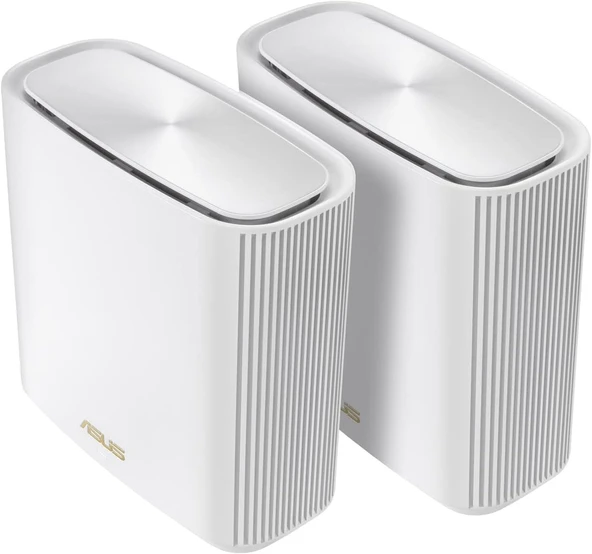 ASUS ZenWifi XT9 Wi Fi 6-Gaming Ai Mesh AiProtectionPro Bulut Kablosuz Ağ Dağıtım Mesh Sistemi (Beyaz İkili Paket) - 3