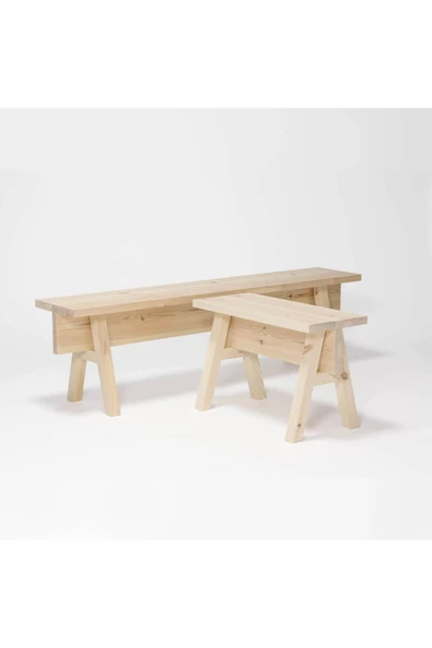 Kütükhouse Ahşap Sehpa - Resim 2