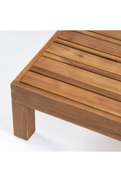 ODUNS Ahşap 3+1+1( Çapraz )bahçe Balkon Teras Oturma Grubu - Resim 3