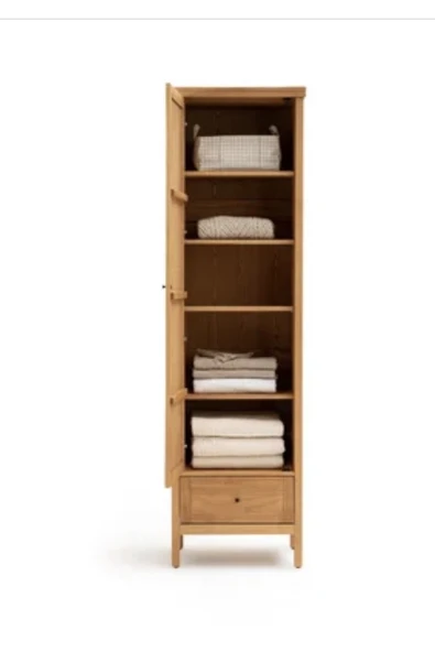 One Design Masif Ahşap Mutfak&Banyo&Hol Çok Amaçlı Dolap - 2