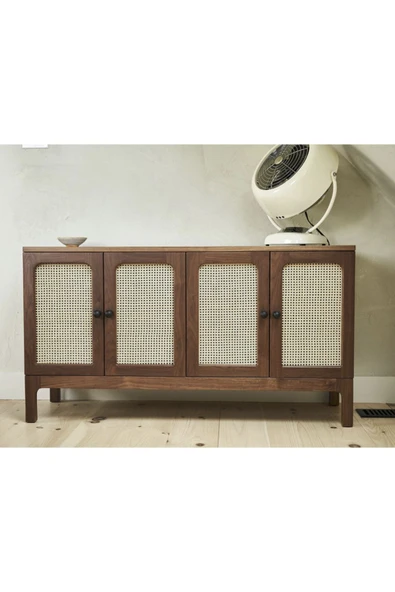 One Design Masif Çam Ve Ladin Ahşap Konsol 120Cm - 3