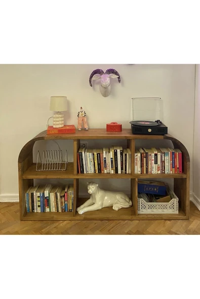 one design Masif Bombeli Açık Konsol Ahşap Konsol 160cm