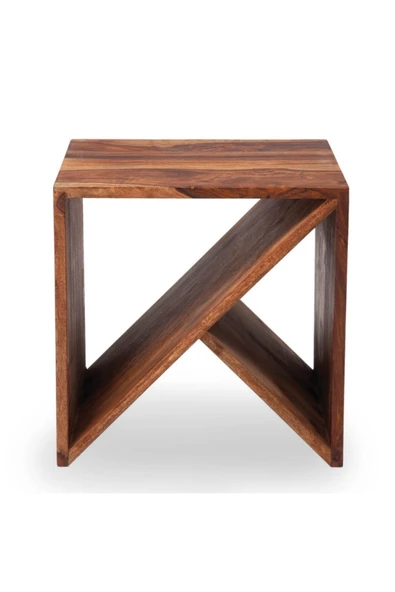 Kütükhouse Ahşap Sehpa Z - Resim 2