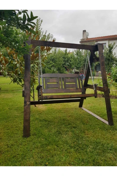 137 Atölye Ahşap Salıncak