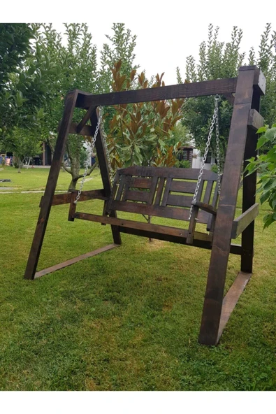 137 Atölye Ahşap Salıncak - 3