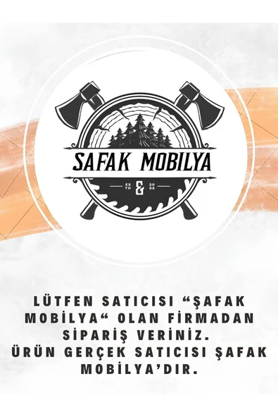 Şafakmobilya Ahşap Doğal Hazeranlı Vintage Model Masif Konsol - Resim 4