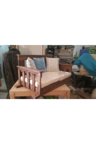 ANKA AHŞAPÇI Ahşap Salıncak - 2