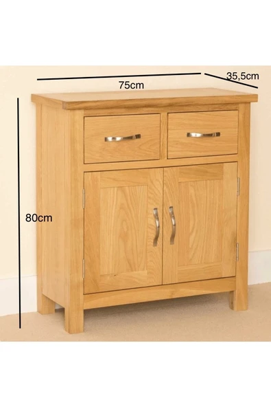 One Design Masif Ahşap Çam Ve Ladin Dolap - 2