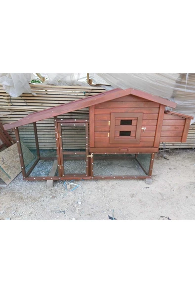 Badem Ahşap Tavuk Kümesi 10 - Resim 2