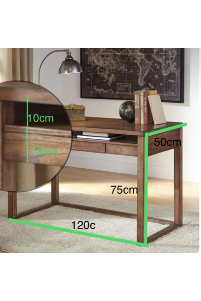 One Design Çalışma Masası Ofis Çalışma Masası Ahşap Çalışma Masası - 2