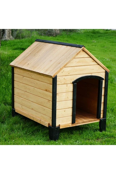 Woodensa Köpek Kulübesi Ahşap Köpek Kulübesi Köpek Evi Büyük Boy